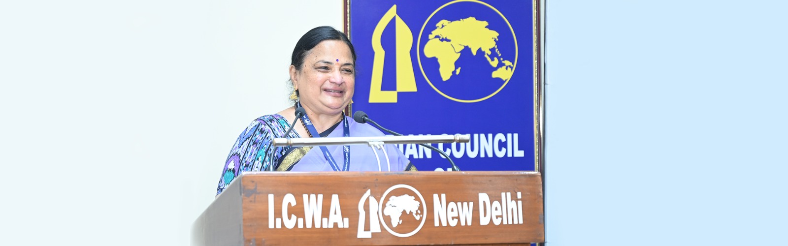 Professor Santishree Dhulipudi Pandit, Vice Chancellor, Jawaharlal Nehru University, delivered the keynote address at Second ICWA Young Scholars Conference on ‘India on the Rise: Foreign Policy in the Amrit Kaal’ at Sapru House, 11 March 2025